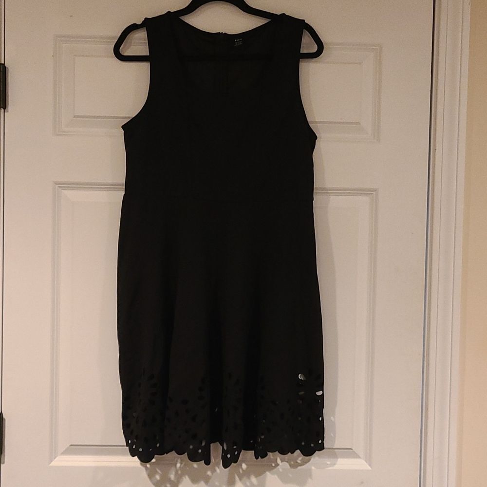 Shein Black sleeveless dress XL